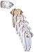 Gerber Baby Girls' Bear Onesies and 5 Pack Cap Bundle