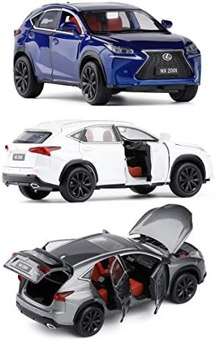 JPVGIA Model Car Lexus Nx200t Model 1:32 Simulation Simulation Die-casting Alloy Model Children's Gifts (Color : Metallic black)