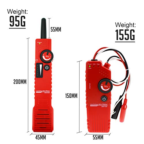 image for DANOPLUS Anti-jamming Low Voltage Underground Cable Tracker Detector T