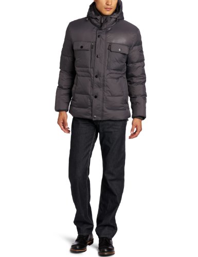 Michael Kors Men's Culver Fly Front Hipster Jacket