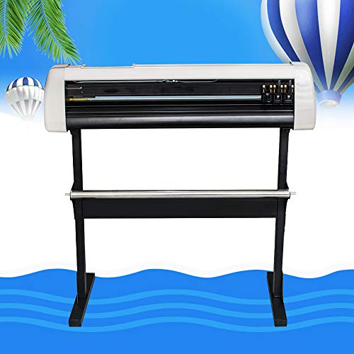 Carejoy 28 Inch Plotter Machine& 720mm Paper Feed Vinyl Cutter & Plotter Sign Cutting Plotter Machine with Stand