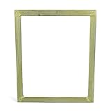 Commercial Bargains 1 Aluminum Silk Screen Printing Press Screens 110 White Mesh 20