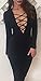 BomDeals Women's Sexy Long Sleeve Stretch Bodycon Party Bandage Dress