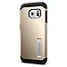 Spigen Tough Armor Galaxy S6 Edge Case with Kickstand and Extreme Heavy Duty Protection and Air Cushion Technology for Galaxy S6 Edge 2015 - Champagne Gold