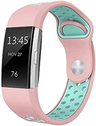 Fashion Clearance! Noopvan for Fitbit Charge 2 Straps, Wristband Adjustable Comfortable Soft Silicone Replacement Band for Fitbit Charge 2 Fitness (E, Large)
