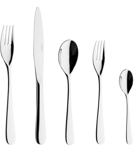 Amazon.com | Degrenne Verlaine Mirror French Luxury Cutlery Set