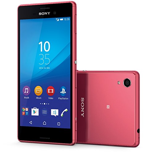 Sony Xperia M4 Aqua 8GB 4G Coral, Rojo - Smartphone (SIM única, Android, EDGE