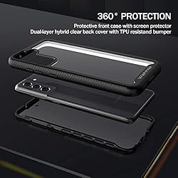 wahhle Samsung S21 FE 5G Case, Built in Screen