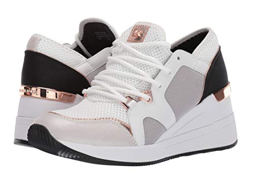 michael kors liv trainer sneakers oxblood