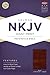 NKJV Giant Print Reference Bible, Brown LeatherTouch Indexed