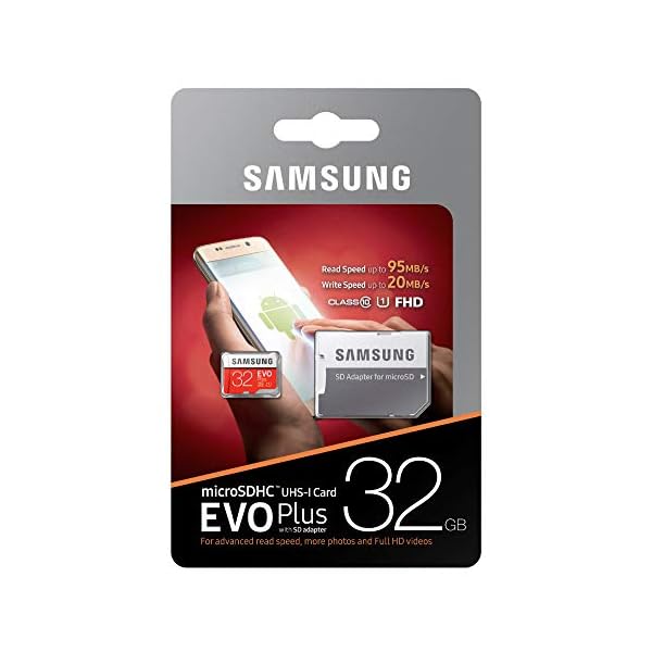 Samsung EVO Plus 32GB microSDHC UHS-I U1 95MB/s Full HD Speicherkarte mit Adapter (MB-MC32GA) – Bild 6
