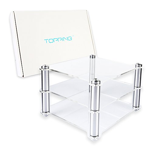 Topping 14x14x4.5cm for A30 D30 Amplier Shelf Transparency