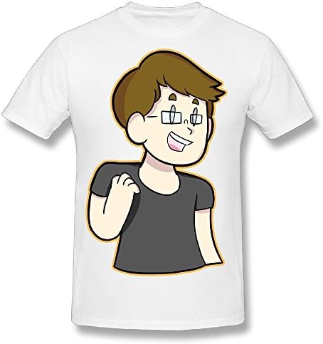 Guiwan Men's Mini Ladd Cartoon Art T-shirt