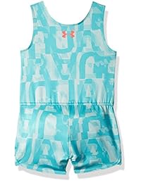 debajo de la armadura Jumbo lineal para niñas Wordmark Pelele