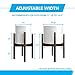 Oak & Boo Large Adjustable Mid Century Modern Plant Stands for Indoor Planters – Adjustable Width 11″ to 14.5″ Fits Tall and Large Pots (Pot Not Included) (Large Walnut Brown)thumb 4