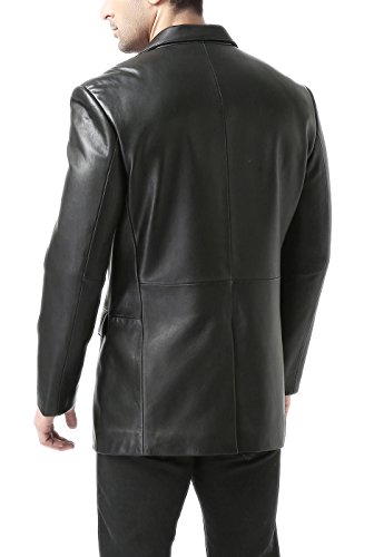 BGSD Men's Richard Classic Leather Blazer Lambskin Sport Coat Jacket (Regular, Big & Tall and Short) - Image 6