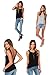 Bestisun Women's Sexy Backless Stretchy Top Cute Casual Shirt