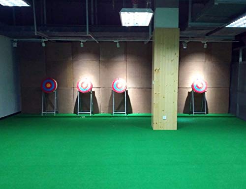 dostyle Traditional Solid Straw Round Archery Target Shooting Bow Coloured Rope Target Face Three Layer for Shooting Practice