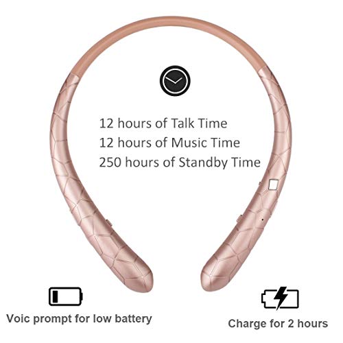 4 Bluetooth+Retractable+Headphones+Wireless+Earphones