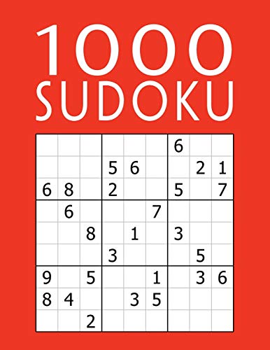 SUDOKU 1000: Gioco Classico 9x9 facile medio difficile