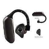 Bluetooth Headset, Glotao L18 Office Hands Free Wireless Bluetooth Headset V4.1+EDR Security Invisible Sweatproof Sport Earpiece / Headphones / Earbuds(Black)