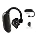 Bluetooth Headset, Glotao L18 Office Hands Free Wireless Bluetooth Headset V4.1+EDR Security Invisible Sweatproof Sport Earpiece / Headphones / Earbuds(Black)