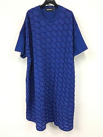 Amazon ゴムgomme ヘムシームワンピースブルーgj T61 060 2 ワンピース チュニック 通販