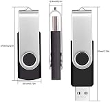 FEBNISCTE 10x 1GB USB 2.0 Flash Drive Swivel Foldable w/ Wrist Ropes Kids Data view 5