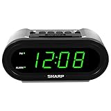 SHARP Digital Alarm with AccuSet - Automatic Smart