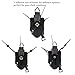 TIKROUND 3 Pair Hands Pendulum Type Movement Step Clock Accessory Quartz DIY Movement Kits,1/2 Inch Maximum Dial Thickness, 9/10 Inch Total Shaft Length.