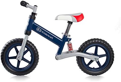 CHRISTMAD Balance Bike Children No Pedal Sport Walking Bicycle For Kid Ages 18 Months To 5 Years Old 12 Inch Lightweight Balance Training Bikes For Boy And Girl,Blue