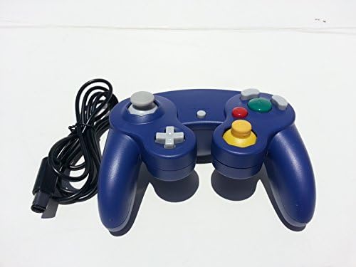 Exclusively SM Game Controller Compatible with Nintendo Gamecube and Wii Indigo Blue