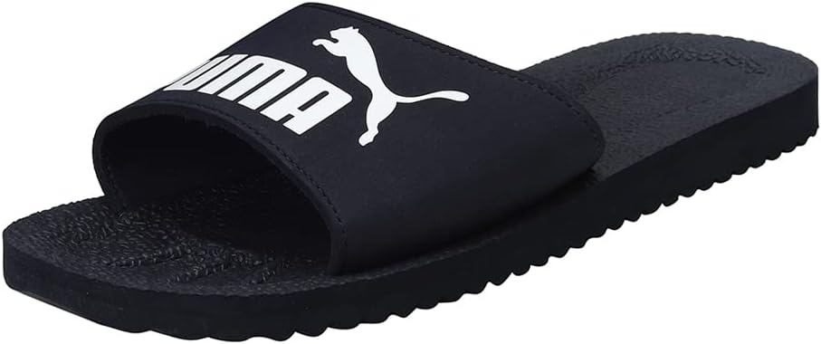 PUMA Purecat 2.0 Slide Sandals Peacoat White Unisex UK 5