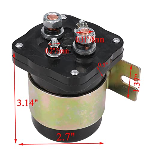 12V RV Battery Solenoid Relay Isolator 200 amp Continuous 4 Terminal