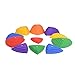 Special Supplies 11-Pieces Set Stepping Stones for Kids Indoor and Outdoor Balance Blocks Promote Coordination, Balance, Strength Child Safe Rubber, Non-Slip Edging