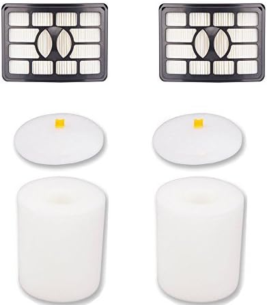 BOKOLI Shark Rotator Pro Lift-Away NV500 NV501 NV505 Replacement Felt Foam Kit (2 Foam + 2 Felt + 2 HEPA Filter)