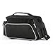 Black Multi-functional Bicycle Rear Seat Trunk Bag Shoulder Handbag Bag by Roswheelthumb 2