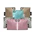 7-Pack Bamboo Charcoal Air Purifying Bags for Car, Home & Business. 75g Activated Charcoal Odor Absorber Bags, Unscented Natural Bamboo Charcoal Deodorizer Bags Multipack (Pink, Brown, Grey & Blue)