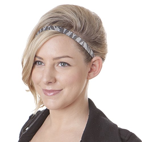 Hipsy 6pk Women's Adjustable NO SLIP Holiday Headband Multi Gift Pack (Animal Print 6pk)