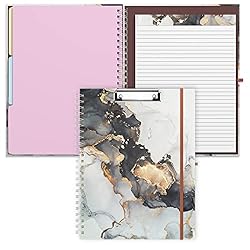 Rimilak Spiral Clipboard Folio with Refillable