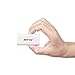 Keychain Charger, Bestek Handy+ Smallest Power Bank 1000mAh Lipstick Sized For Android Most Compact External Battery, Portable Charger With Red Dot, Plane Suitable, Emergency Pocket Solution, Milky White