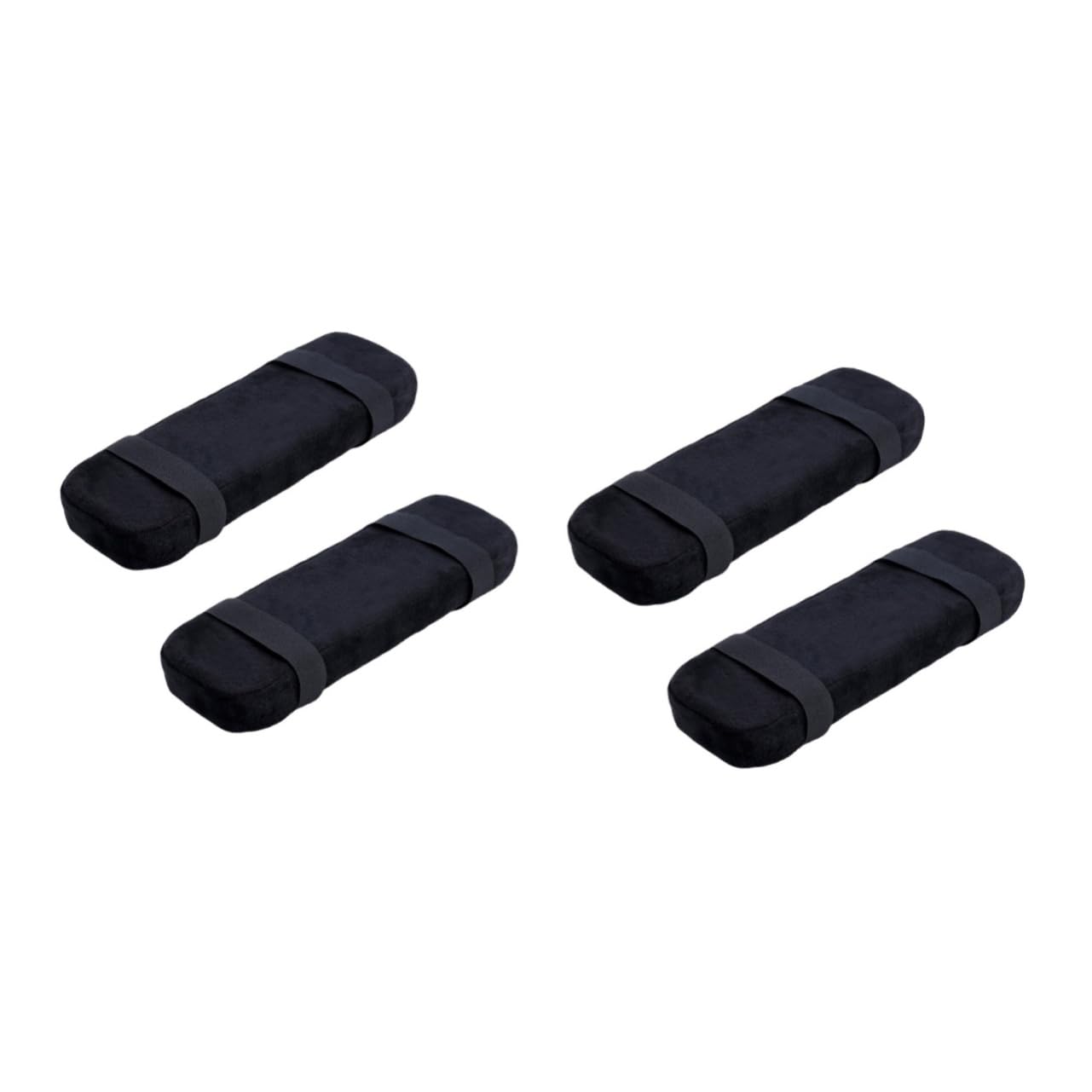 Abaodam 4pcs Chair Armrest Pads Comfortable Supple Pressure Relief Pads for Office Chair Armrest Elbow Cushions Use While Working at Desk