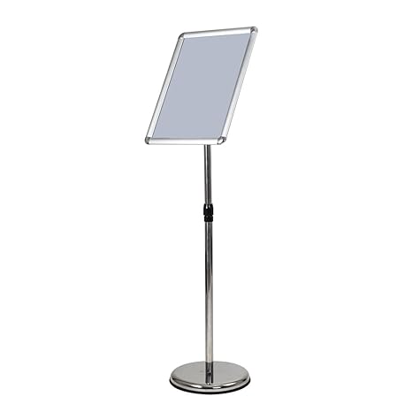 Display Advertising Stand Adjustable Height With A3 Poster Frame