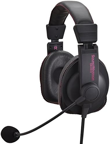 SOUNDWARRIOR SW-HS10 Wired PC Headset, Professional Sound Over-Ear Headphones with Mic for Game, Movie, Home Office