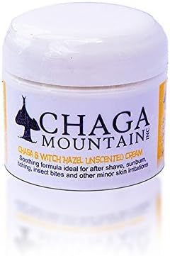 Chaga Mushroom and Witch Hazel Skin Cream, 2 Ounce by Chaga Mushroom