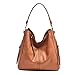 Hobo Bags for Women,DDDH Ladies Handbags Purses Crossbody Shoulder Bucket Bag Faux Leather Camel