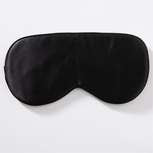 YEOJOU Natural Silk Sleep Mask & Blindfold, Super-smooth Eye Mask (One Strap)