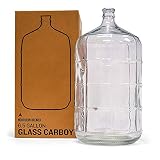 Northern Brewer - Glass Carboy Fermenter for Beer Brewing, Wine Making, Fermentation (6.5 Gallon)