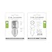 Car Charger, IMKEY® 2.1A Dual USB Port Rapid Car Charger Adapter for Apple iPhone, iPad, Samsung, Google Nexus 7, HTC, LG, And More - (Silver)