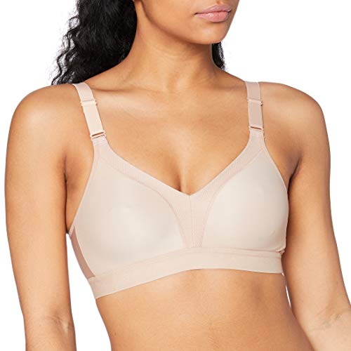 Triumph Triaction Wellness N Sports bra non-wired Femme, NEUTRAL BEIGE, 80E
